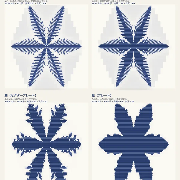 雪の結晶